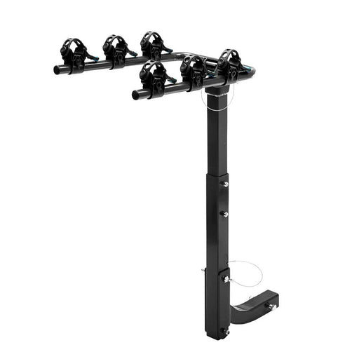 3 Bicycle Car Rack Rear Hitch Mount Towbar Steel Bike Rack Black