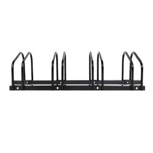 Stand Tall Portable 4 Bike Parking Rack Stand | Black