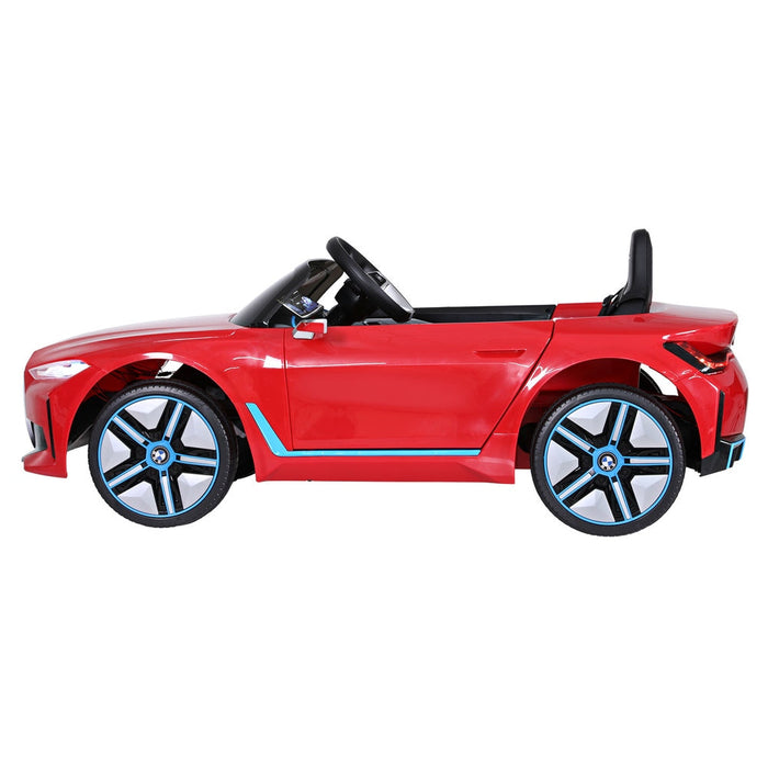 Officially Licensed BMW I4 Kids Ride On sports car with Remote Control | Royal Red
