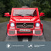 Mercedes Benz G65 AMG Licensed Kids Ride On Car with Remote Control | Red