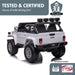 Two Seater Toyota FJ-40 Officially Licensed Off Road Kids Ride On Car | White