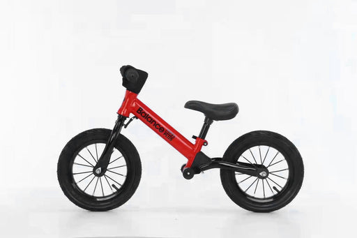 Track Star Deluxe 12 Inch Kids Balance Bike | Red & Black