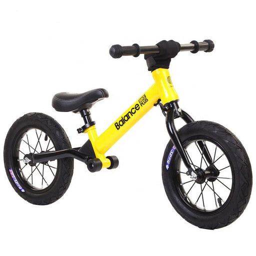 Track Star Deluxe 12 Inch Kids Balance Bike | Yellow & Black