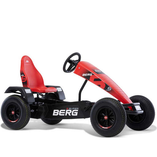 BERG B. Super Blue BFR  Kids & Adults Pedal or 3 Gear Powered Go Kart | Candy Apple Red