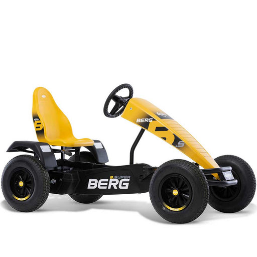 BERG B. Super Blue BFR Kids & Adults Pedal or 3 Gear Powered Go Kart | Speed Yellow