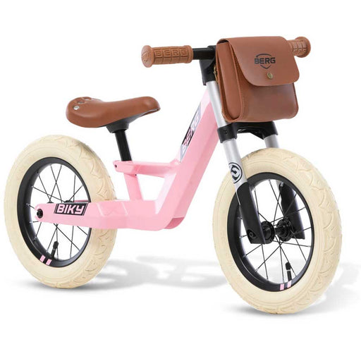 Berg Biky Balance Bike with Detachable Backpack | Retro Pink