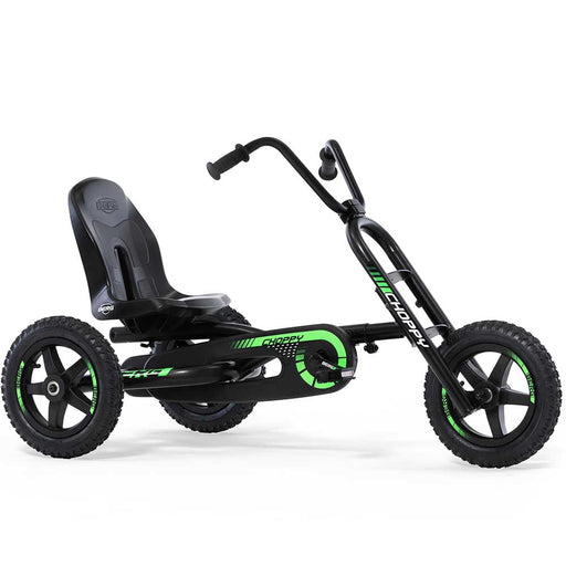 Berg Buddy Choppy Kids Pedal Powered Go Kart | Metallic Black