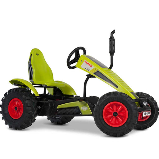 Berg Extra Officially Licensed Claas Harvester Inspired Kids & Adults Pedal or 3 Gear Powered Go Kart | Seed Green