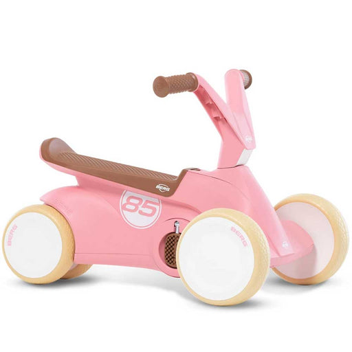 Berg Go2 Kids Push & Pedal Powered Go Kart | Retro Pink