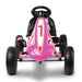 Ultimate Racer Kids Pedal Powered Go Kart | Power Pink