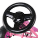 Ultimate Racer Kids Pedal Powered Go Kart | Power Pink