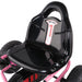 Ultimate Racer Kids Pedal Powered Go Kart | Power Pink