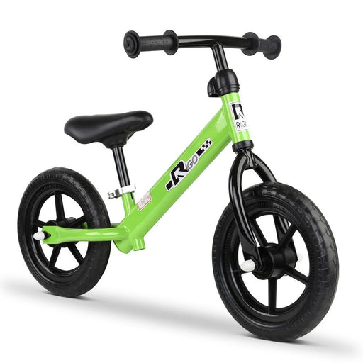 Track Star 12 Inch Kids Balance Bike | Lime Green