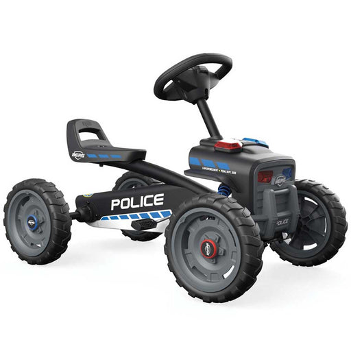 Berg Buzzy Police Kids Pedal Powered Go Kart | Lights and Sirens